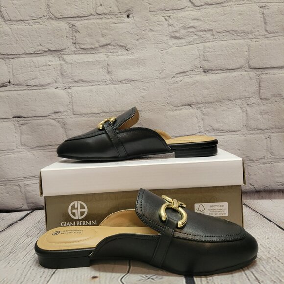 Giani Bernini Women's Trinityy Memory Foam Ornamented Slip On Mules - Picture 5 of 7